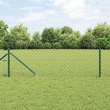 Vidaxl afrasteringspaal groen 10 x 0,8 m (40 x 40 mm gaas)