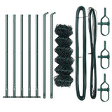 Vidaxl afrasteringspaal groen 10 x 0,4 m (60 x 60 mm gaas)