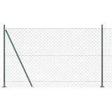 Vidaxl afrasteringspaal groen 10 x 1,5 m (60 x 60 mm gaas)