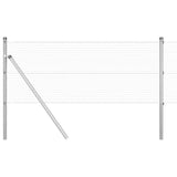 Vidaxl afrasteringspaal zilver 10 x 0,4 m (19 x 19 mm gaas) staal