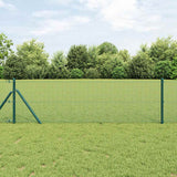 Vidaxl afrasteringspaal groen 10 x 0,4 m (16 x 16 mm gaas)
