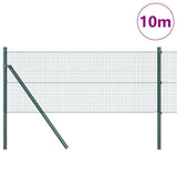Vidaxl afrasteringspaal groen 10 x 0,4 m (16 x 16 mm gaas)