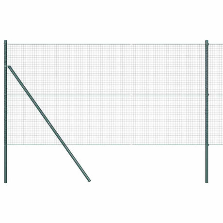 Vidaxl afrasteringspaal groen 25 x 1,4 m (25 x 25 mm gaas)