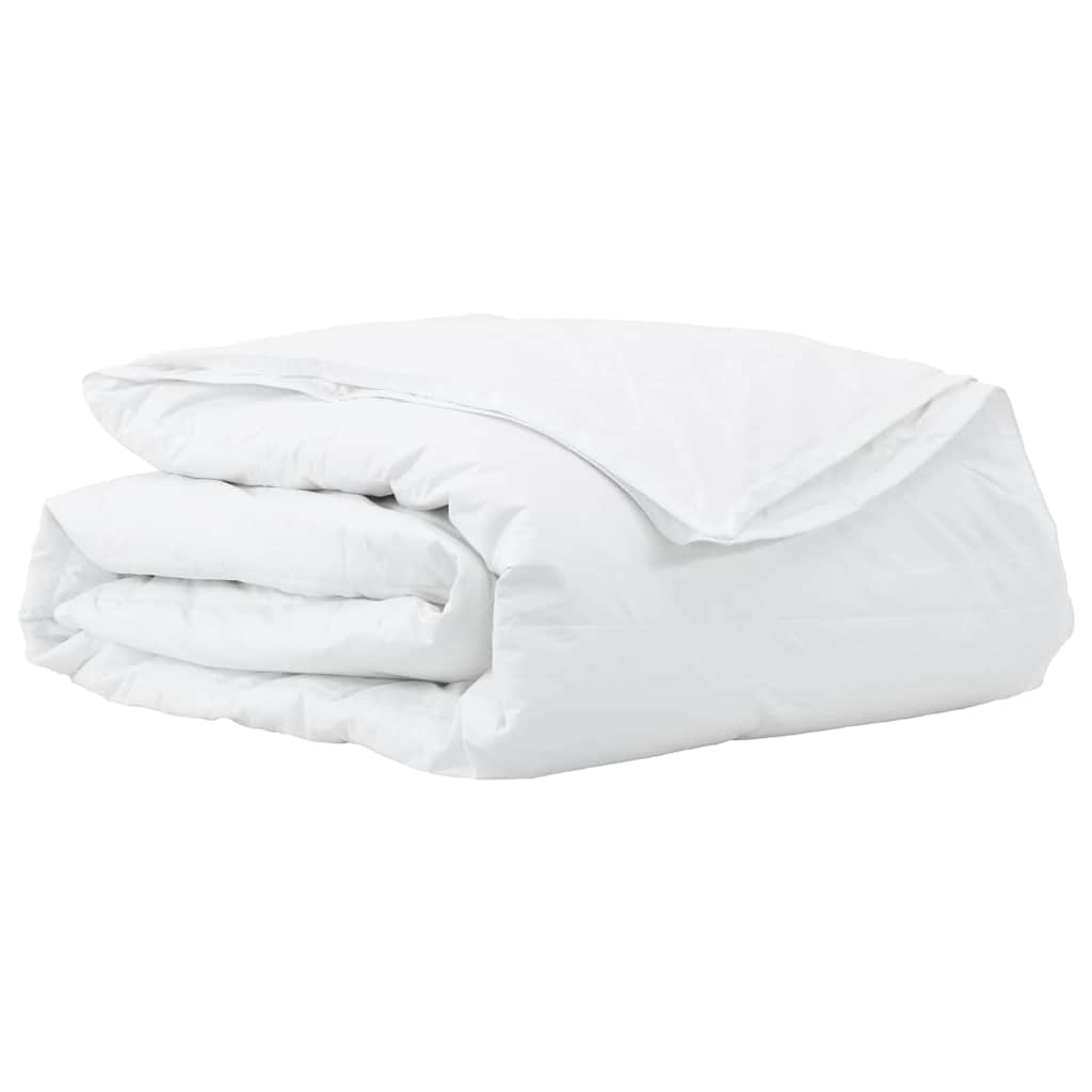 Vidaxl 2-in-1 dekbed wit 200 x 200 cm veren