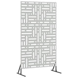Vidaxl privacyscherm grijs 100 x 50 x 180 cm staal