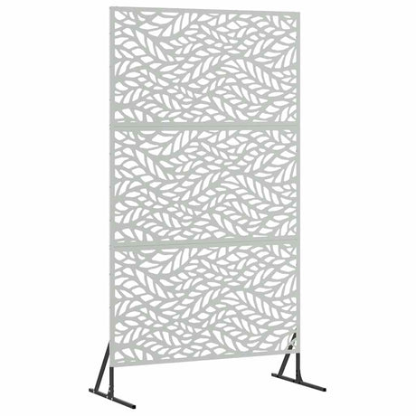 Vidaxl privacyscherm grijs 100 x 50 x 180 cm staal