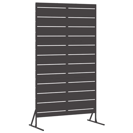Vidaxl privacyscherm zwart 100 x 50 x 180 cm staal