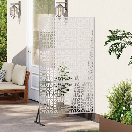 Vidaxl privacyscherm grijs 100 x 50 x 180 cm staal
