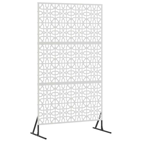 Vidaxl privacyscherm grijs 100 x 50 x 180 cm staal