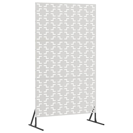 Vidaxl privacyscherm grijs 100 x 50 x 180 cm staal