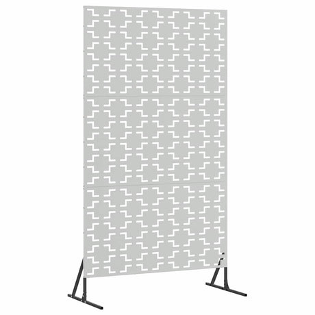 Vidaxl privacyscherm grijs 100 x 50 x 180 cm staal