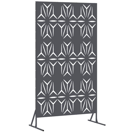 Vidaxl privacyscherm antraciet 100 x 50 x 180 cm staal