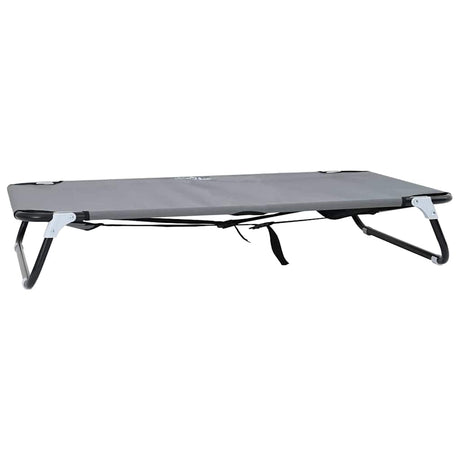Vidaxl hondenbed lichtgrijs 90 x 55 x 18 cm staal