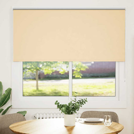 Vidaxl rolgordijn verduisterend 160x130 cm stofbreedte 156,6 cm beige
