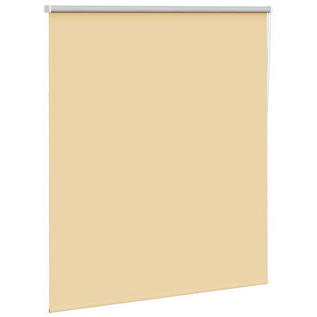 Vidaxl rolgordijn verduisterend 120x175 cm stofbreedte 116,6 cm beige