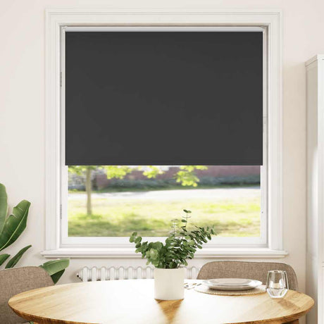 Vidaxl rolgordijn verduisterend 105x175 cm stofbreedte 100,7 cm zwart