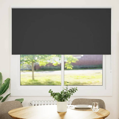 Vidaxl rolgordijn verduisterend 165x175 cm stofbreedte 161,6 cm zwart