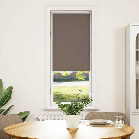 Vidaxl rolgordijn verduisterend koffie 60x130 cm stofbreedte 55,7 cm