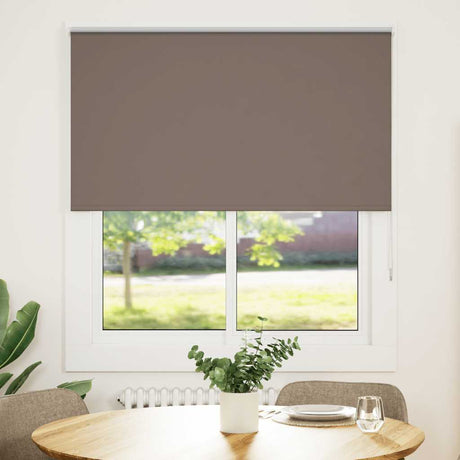 Vidaxl rolgordijn verduisterend koffie 120x130 cm stofbreedte 116,6 cm