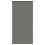 Vidaxl rolgordijn verduisterend 110x230 cm stofbreedte 105,7 cm grijs
