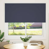 Vidaxl rolgordijn verduisterend 150x150 cm stofbreedte 146,6 cm blauw