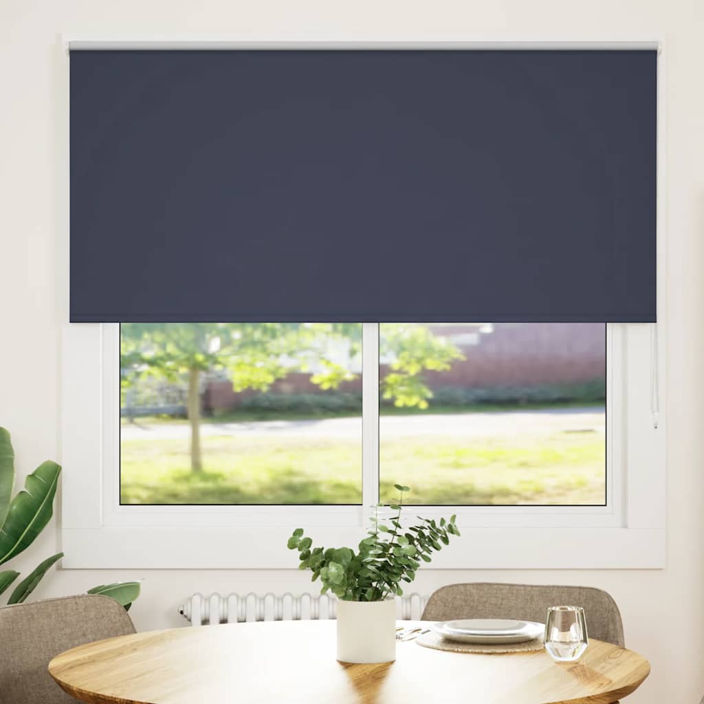 Vidaxl rolgordijn verduisterend 150x175 cm stofbreedte 146,6 cm blauw