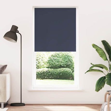 Vidaxl rolgordijn verduisterend 105x210 cm stofbreedte 100,7 cm blauw