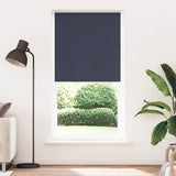Vidaxl rolgordijn verduisterend 105x230 cm stofbreedte 100,7 cm blauw