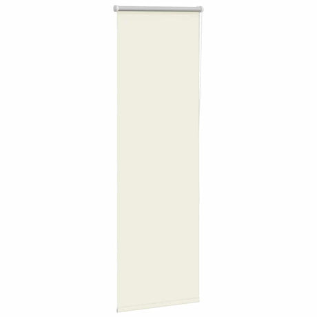 Vidaxl rolgordijn verduisterend 45x130 cm stofbreedte gebroken wit