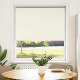Vidaxl rolgordijn verduisterend gebroken wit 90x150 cm stofbreedte
