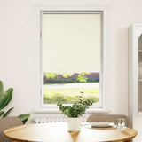 Vidaxl rolgordijn verduisterend gebroken wit 85x175 cm stofbreedte