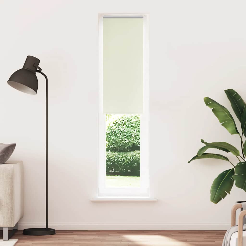 Vidaxl rolgordijn verduisterend 60x210 cm stofbreedte gebroken wit