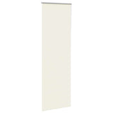 Vidaxl rolgordijn verduisterend gebroken wit 85x230 cm stofbreedte