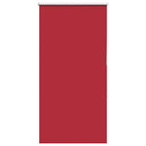 Vidaxl rolgordijn verduisterend 70x130 cm stofbreedte 65,7 cm rood