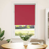 Vidaxl rolgordijn verduisterend 70x130 cm stofbreedte 65,7 cm rood