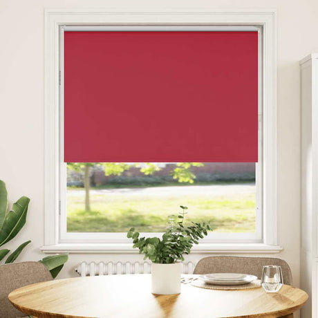 Vidaxl rolgordijn verduisterend 100x175 cm stofbreedte 95,7 cm rood