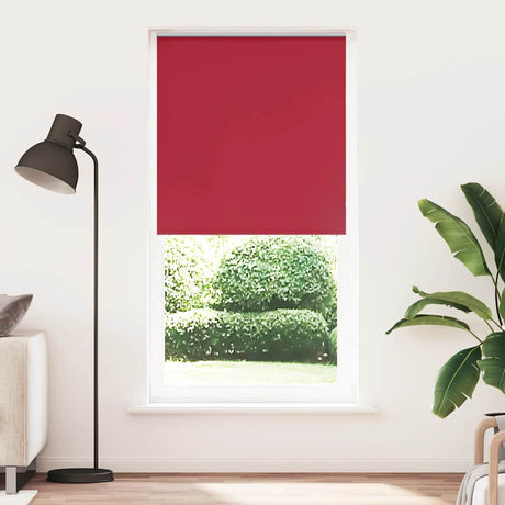 Vidaxl rolgordijn 100x210 cm stofbreedte 95,7 cm verduisterend rood