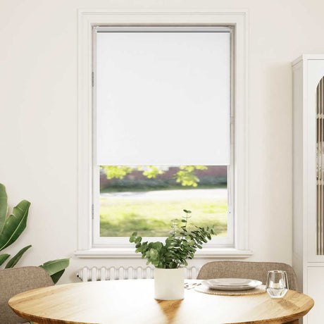 Vidaxl rolgordijn verduisterend wit 85x175cm stofbreedte 80,7 cm