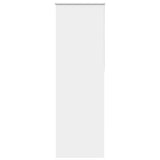 Vidaxl rolgordijn verduisterend 65x210cm stofbreedte 60,7 cm wit