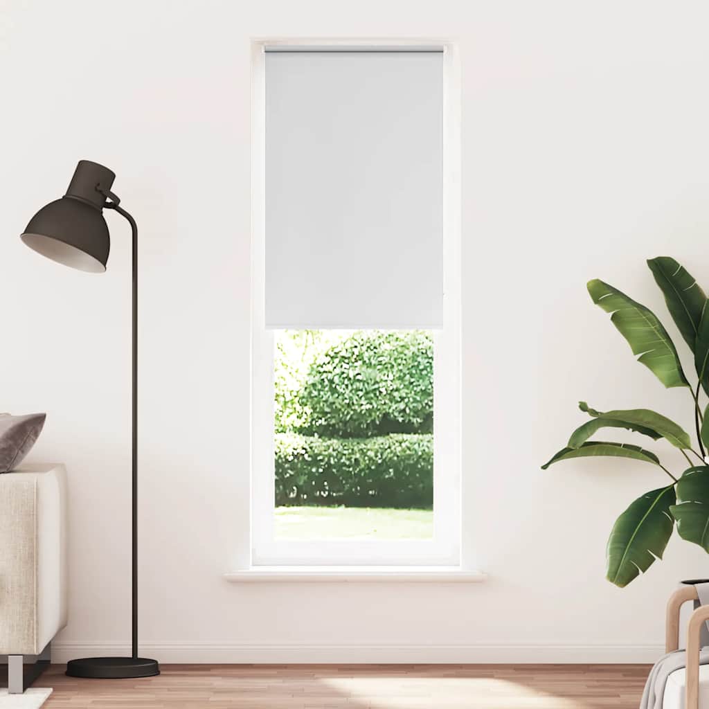 Vidaxl rolgordijn verduisterend 85x210cm stofbreedte 80,7 cm wit