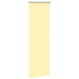 Vidaxl rolgordijn verduisterend 50x130 cm stofbreedte 45,7cm geel