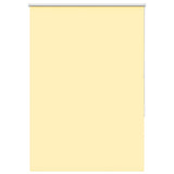 Vidaxl rolgordijn verduisterend 110x130 cm stofbreedte 105,7 cm geel