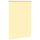 Vidaxl rolgordijn verduisterend 110x130 cm stofbreedte 105,7 cm geel