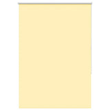 Vidaxl rolgordijn verduisterend 115x130 cm stofbreedte 110,7 cm geel