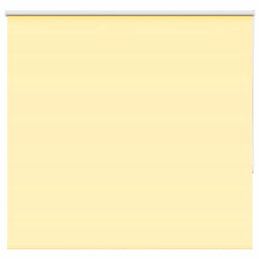 Vidaxl rolgordijn verduisterend 145x130 cm stofbreedte 141,6 cm geel