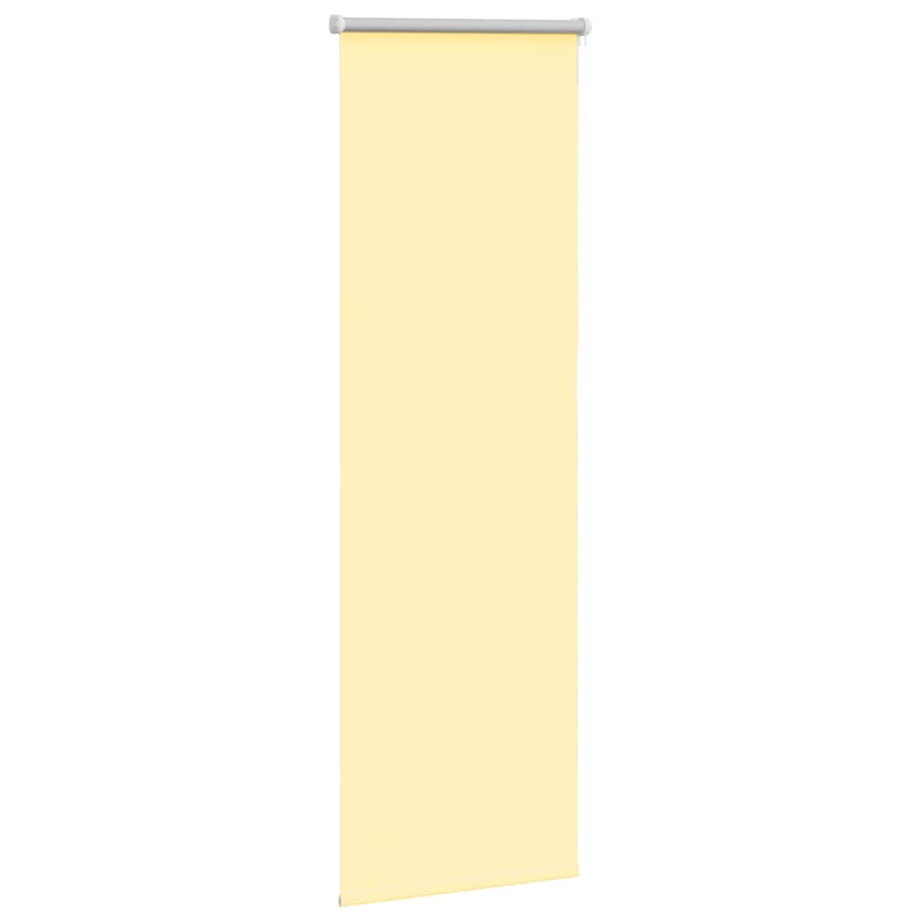 Vidaxl rolgordijn 60x150 cm verduisterend stofbreedte 55,7cm geel