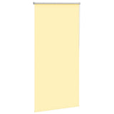 Vidaxl rolgordijn verduisterend 70x150 cm stofbreedte 65,7 cm geel