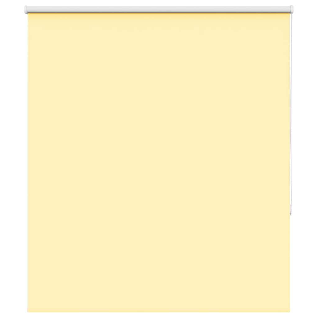 Vidaxl rolgordijn verduisterend 120x150 cm stofbreedte 116,6 cm geel