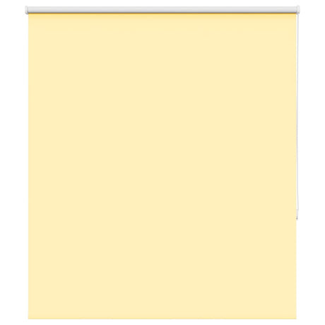 Vidaxl rolgordijn verduisterend 120x150 cm stofbreedte 116,6 cm geel