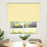 Vidaxl rolgordijn 125x150 cm verduisterend stofbreedte 121,6 cm geel
